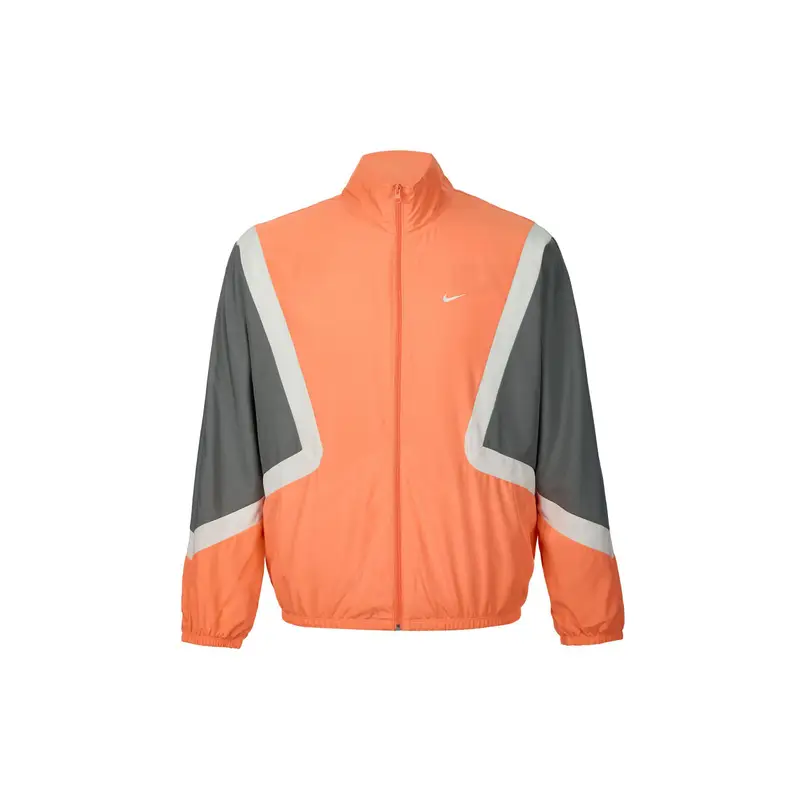 Giacca Nike As M Nk Df Wvn Icon Startfv Color Block Retro Sportiva Larga Tessuta Collo Alto Manica Lunga Giacca Uomo Giacca Rossa FZ0249-643 M