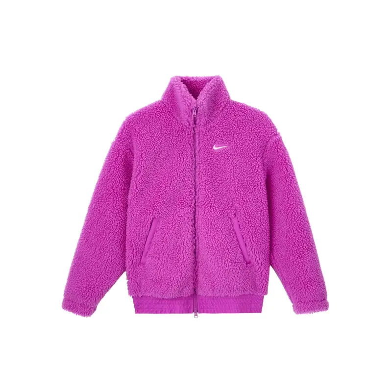 Giacca Nike Confortevole Calda Antivento Resistente Giacca da Donna Rosa DR5629-551 L