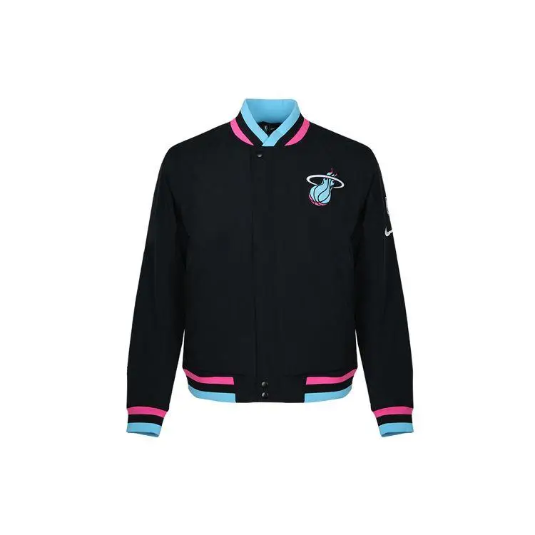 Giacca Nike Nba Miami Heat Uomo Capispalla Nero AH5285-010 XL