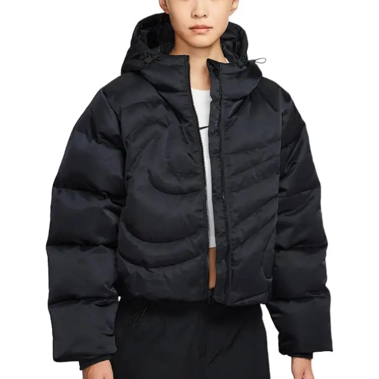 Giacca Piumino Oversize Nike Sportswear Serie Swoosh Therma-Fit Donna Capispalla IB2006-010 XS