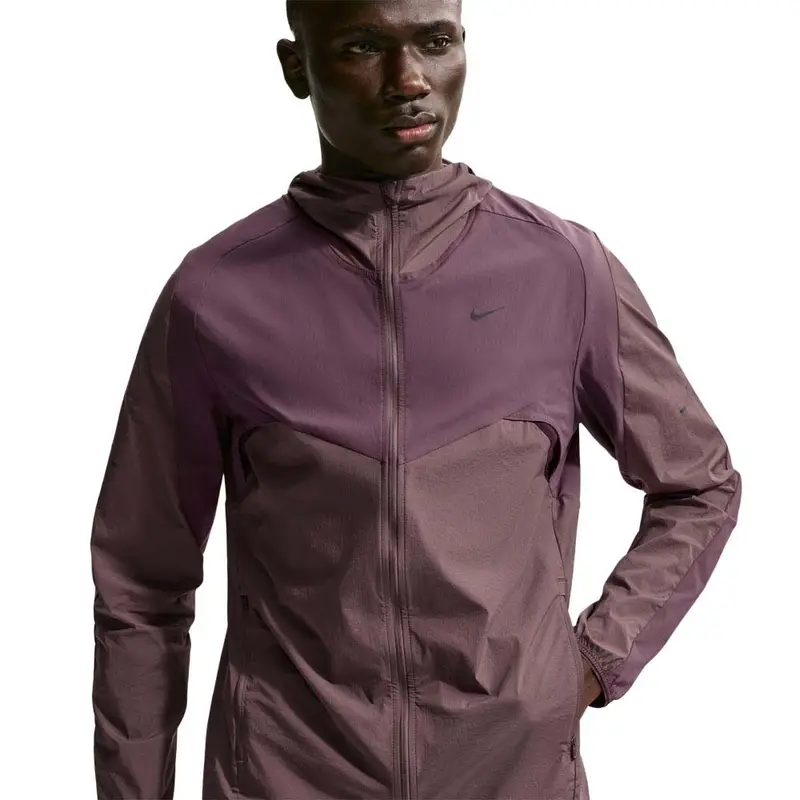 Giacca Running Stride Dark Wine Burgundy Crush Uomo S