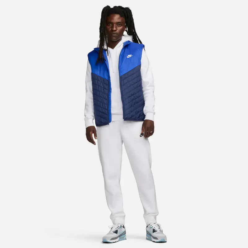 Giacca senza maniche Therma-fit Nike Bleu