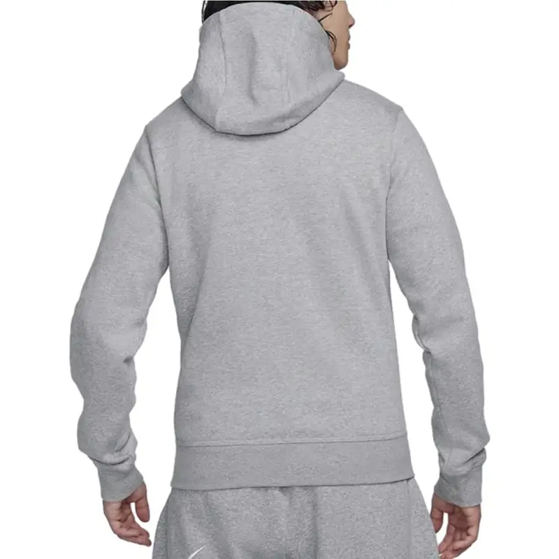 Giacca Sportiva Casual Calda con Cappuccio Foderata in Pile Nike Uomo Giacche Grigio 623451-063 2XL miniatura 4