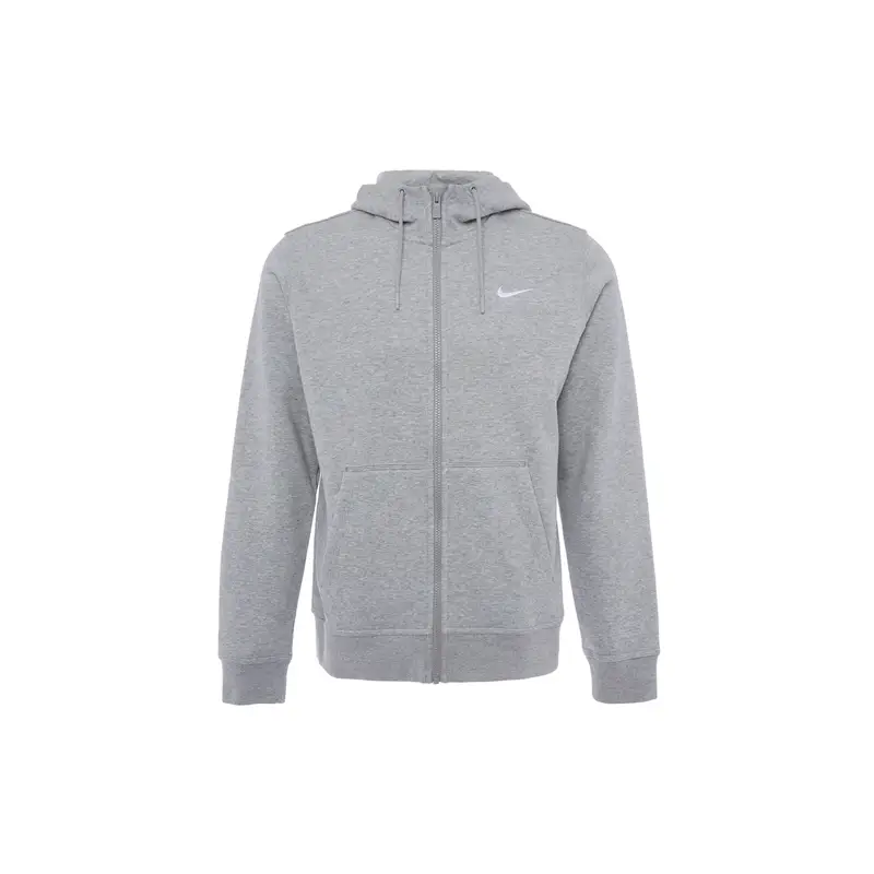 Giacca Sportiva Casual Calda con Cappuccio Foderata in Pile Nike Uomo Giacche Grigio 623451-063 2XL