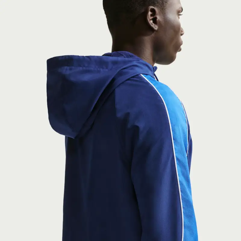 Giacca sportiva con cappuccio Nike Academy+ Bleu