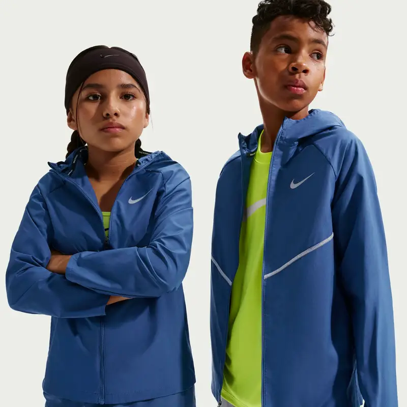Giacca sportiva per bambini Nike Miler Bleu