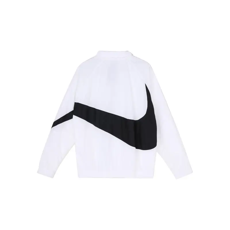 Giacca Statement Tessuta con Grande Swoosh (Dimensionamento dell'Asia) Uomo Bianco Streetwear AR3133-100 XL miniatura 4