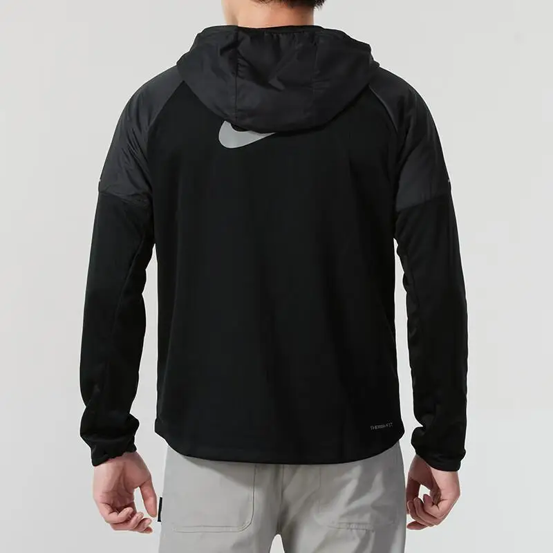 Giacca Uomo Nike Color Block Fashion Casual Confortevole Manica Lunga Giacche Nero FZ1112-010 L miniatura 2