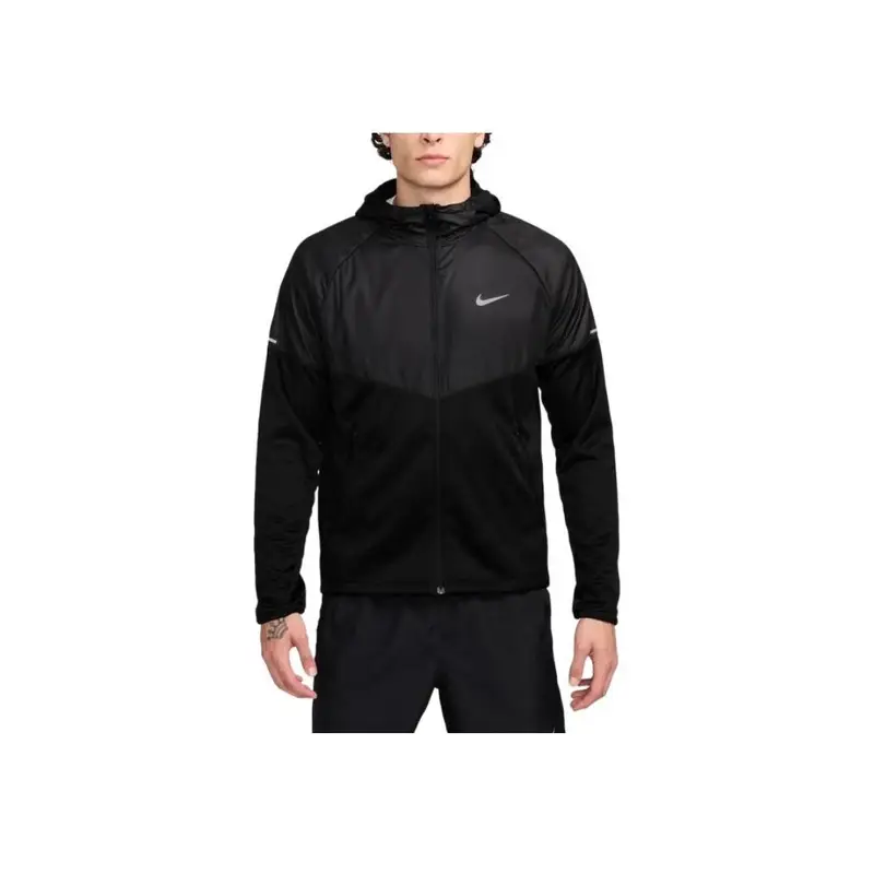 Giacca Uomo Nike Color Block Fashion Casual Confortevole Manica Lunga Giacche Nero FZ1112-010 XL miniatura 4