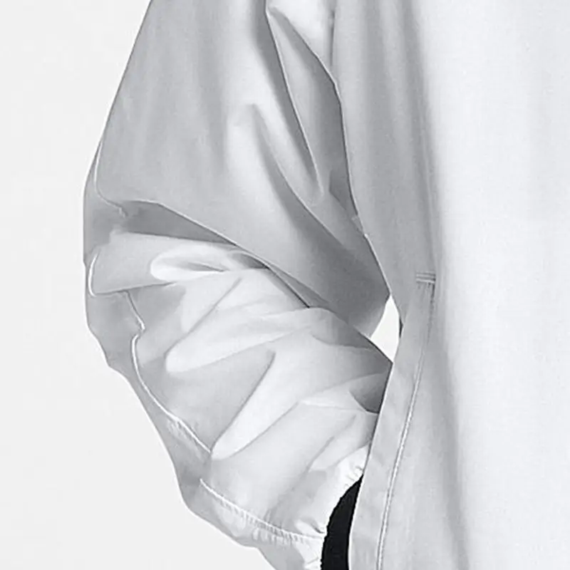 Giacca Uomo Nike Tinta Unita con Stampa Logo e Zip Capispalla Bianco 832225-100 XL miniatura 4