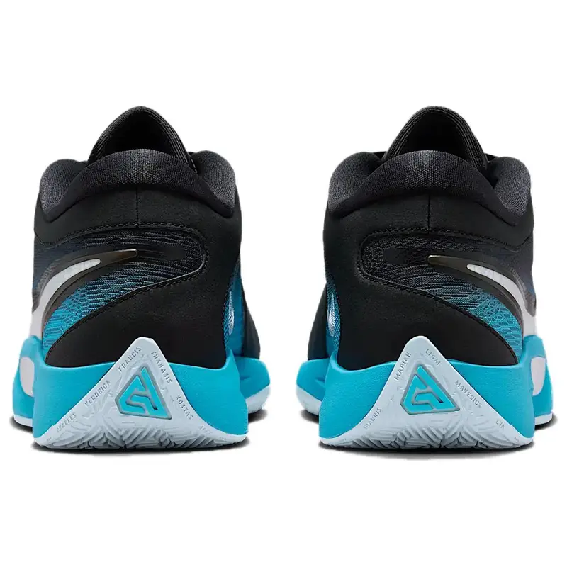 Giannis Freak 6 EP Pacchetto Natale Sneakers Unisex Blu Nero Tinta Blu FZ1621-001 46 miniatura 5