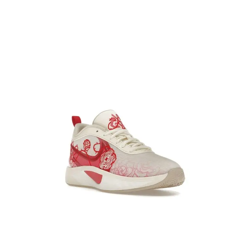 Giannis Freak 6 NRG GS Roses Sneakers da Bambino Crema Latte di Cocco Rosa Aster HM4216-100 35 5 miniatura 2