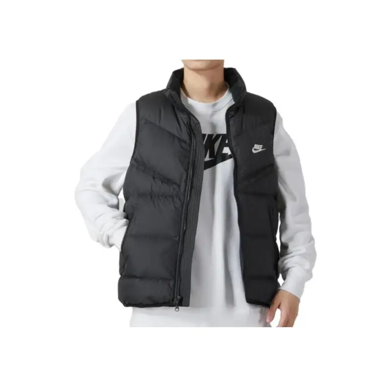 Nike Gilet Uomo Nero 4285697 miniatura 3