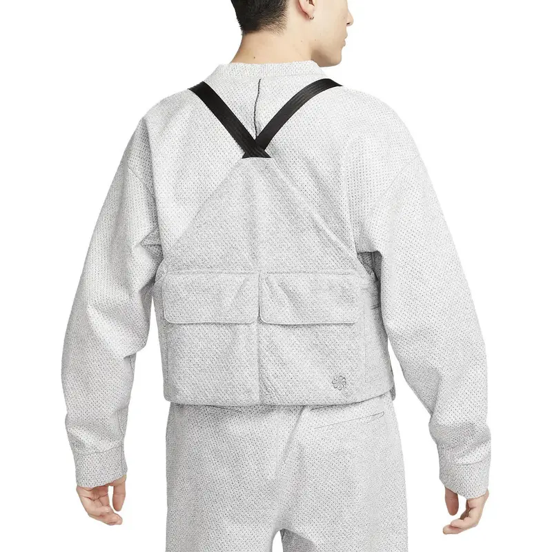 Nike Gilet Uomo Grigio 4347328 miniatura 2