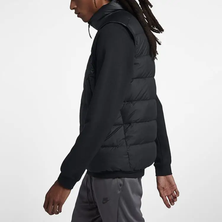Nike Gilet Uomo Nero 4347531 miniatura 2