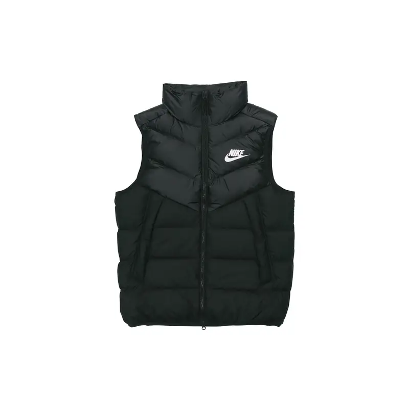 Gilet Imbottito Piumino Nike Sportswear Windrunner Uomo Capispalla Nero 928860-010 XXL