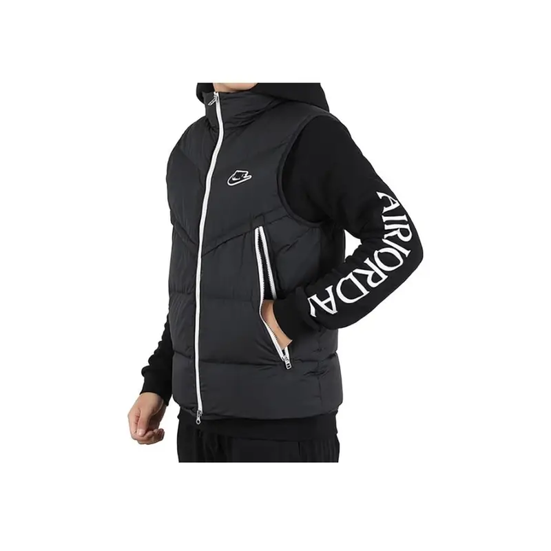 Nike Gilet Uomo Nero 4285384 miniatura 3