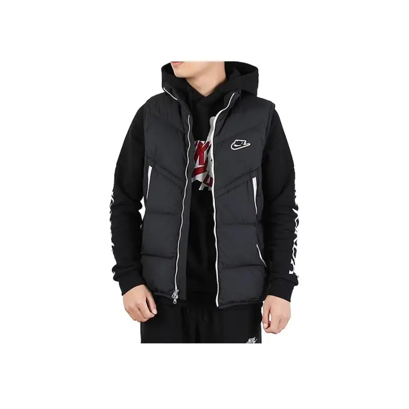 Nike Gilet Uomo Nero 4285384 miniatura 5