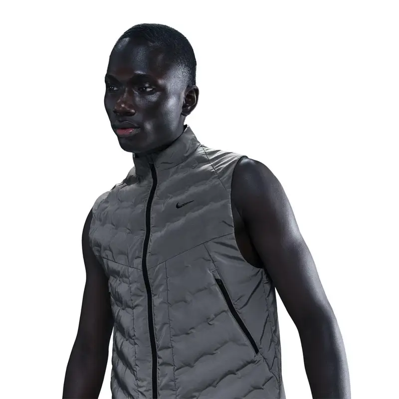 Nike Gilet Running Filled Reflect Reflect Argento Uomo L