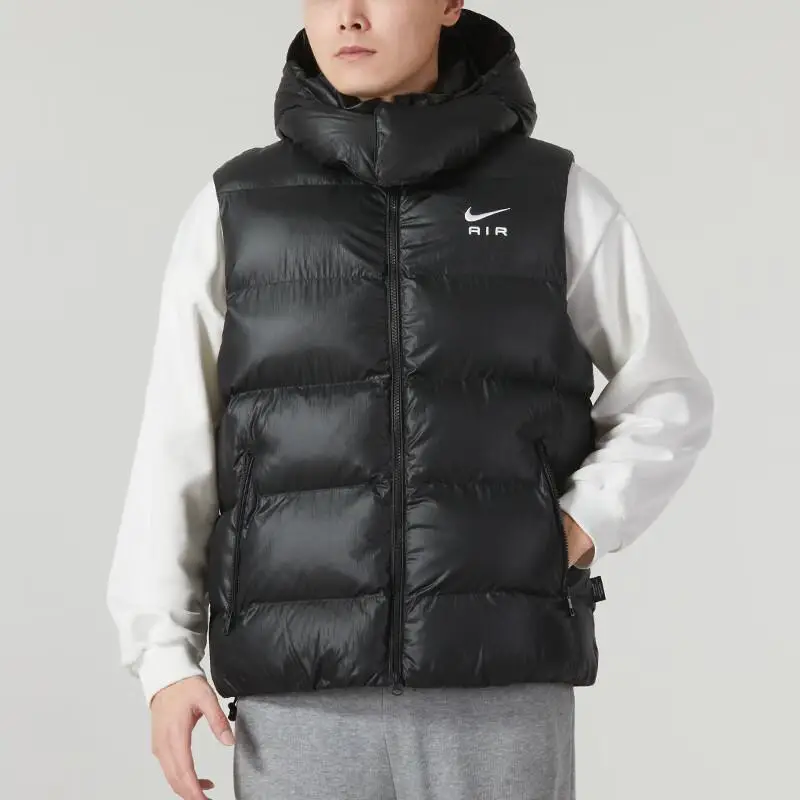 Nike Gilet Uomo Nero 4311745 miniatura 3
