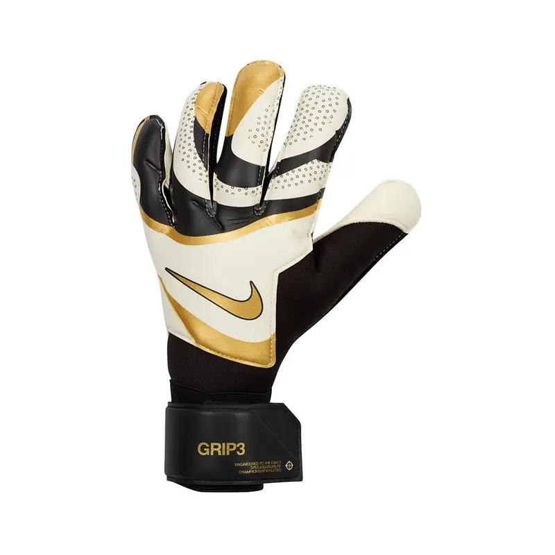 Guanti Portiere Grip 3 Nero Oro Uomo 7