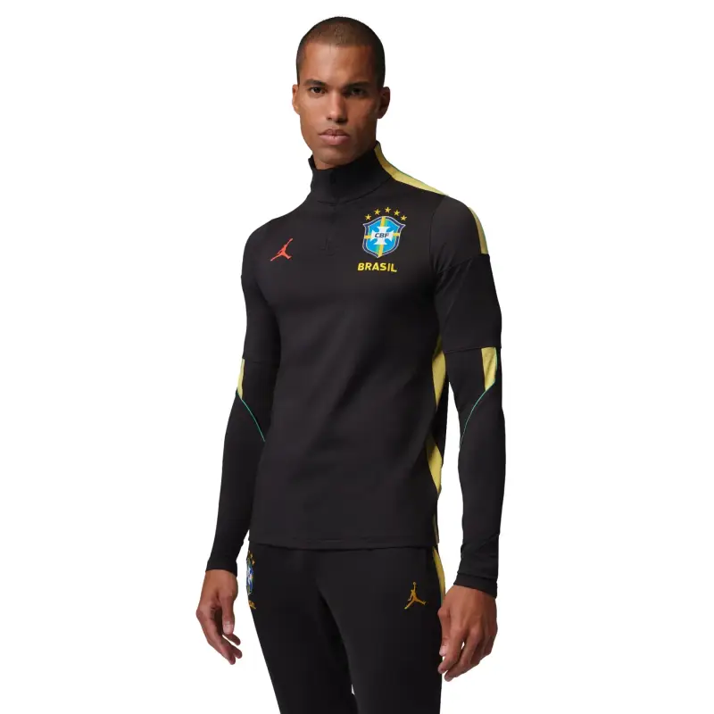 Haut d entraînement Brasile Strike Coupe du Monde 2026 Noir