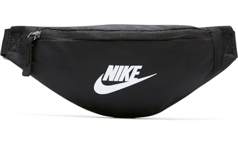 Nike Heritage Waistpack - Fa21, Borsa Unisex Adulto, Black/Black/White, Taglia Unica