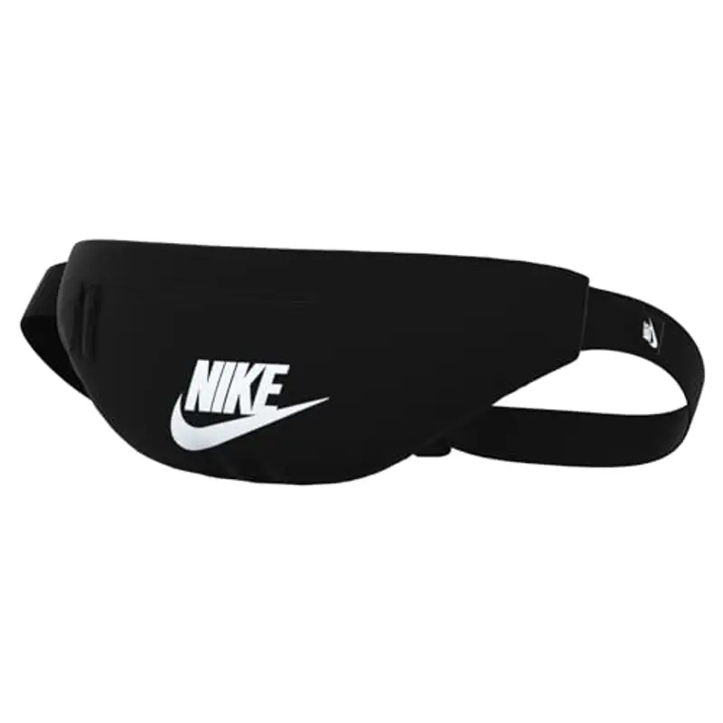 Nike Heritage Waistpack - Fa21, Borsa Unisex Adulto, Black/Black/White, Taglia Unica