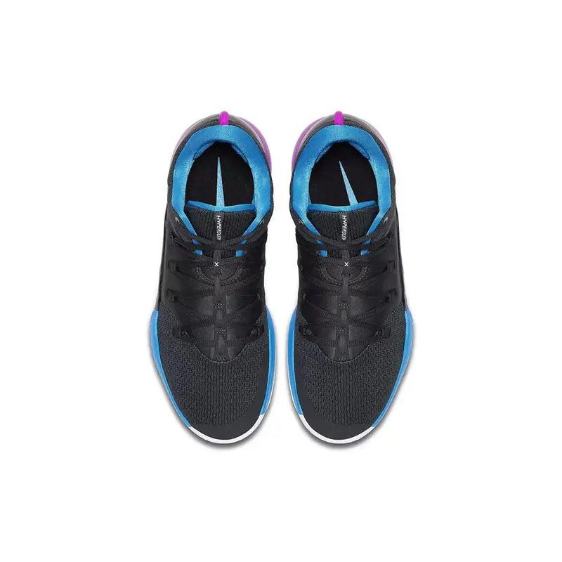 Hyperdunk X Low Basketball Shoes Unisex Sneakers Black Blue Purple AR0464-004 42.5 miniatura 4