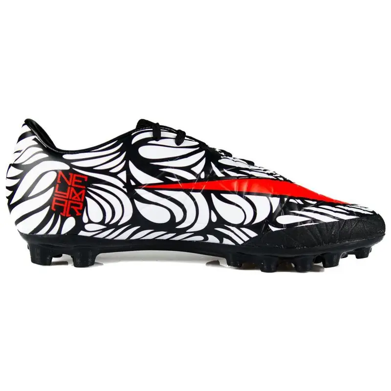 Hypervenom Phelon 2 Tendenza Sportiva Basse AG (Borchie corte in gomma) Scarpe da Calcio Antiscivolo Resistenti Uomo Scarpe da Calcio Nero Bianco 820132-061 47 5 miniatura 3