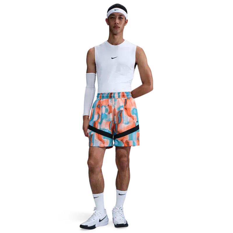 Nike Icon male Pantaloncini - Arancione - Poly Mesh - Foot Locker