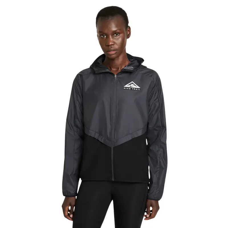Impermeabile da donna Nike Trail Noir