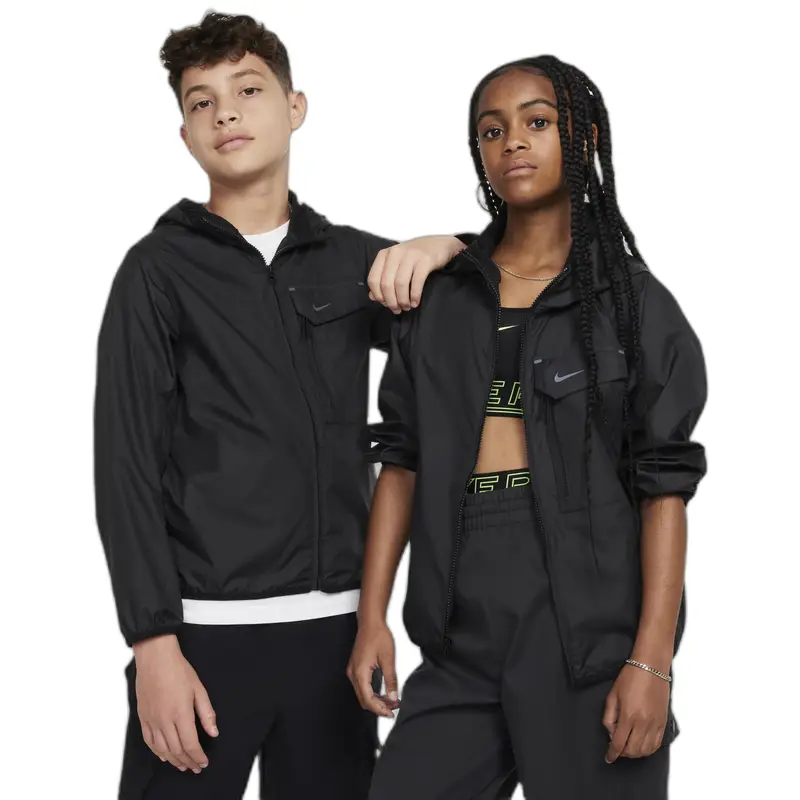 Impermeabile per bambini Nike City Utility Noir