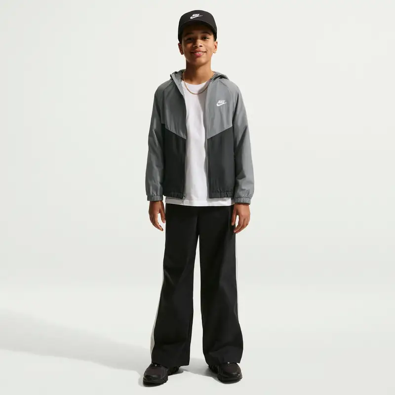 Impermeabile per bambini Nike Windruer Gris