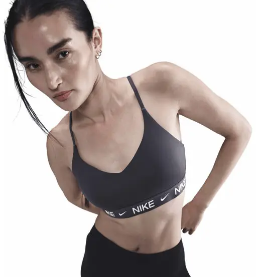 Indy Pad W - reggiseno sportivo sostegno leggero - donn Grey