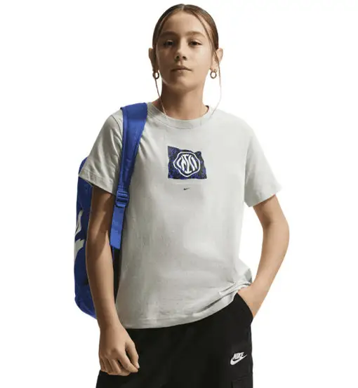 Inter-Milan Banner Jr - maglia calcio - bambino Grey