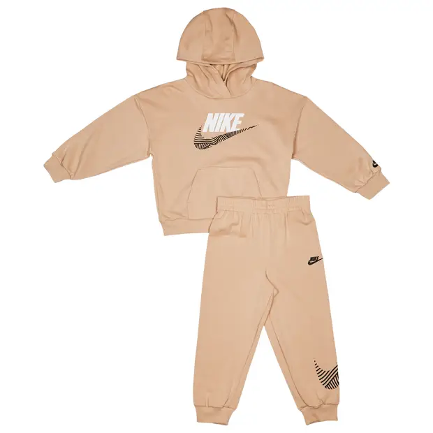 Itz Oversized Ft Bambini - Tute da ginnastica Marrone - - 122 CM - Pile di cotone Brown