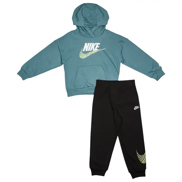 Itz Oversized Ft Bambini - Tute da ginnastica Nero - - 122 CM - Pile di cotone Black