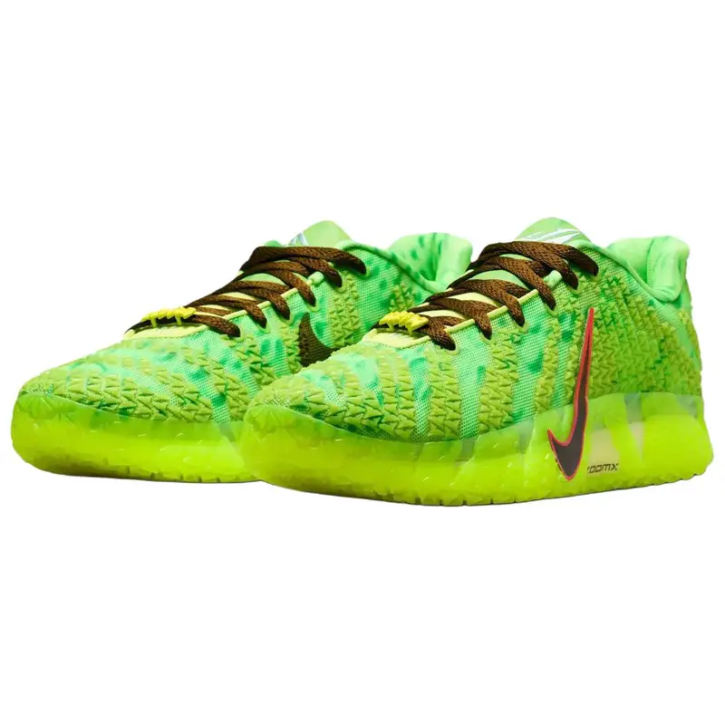 Ja 3 EP Spooky Season Men Sneakers Green Light-Lemon-Twist Hemp HV9924-700 miniatura 5