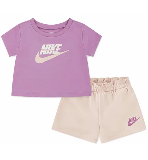 Jersey French Terry Jr - completo - bambina Pink