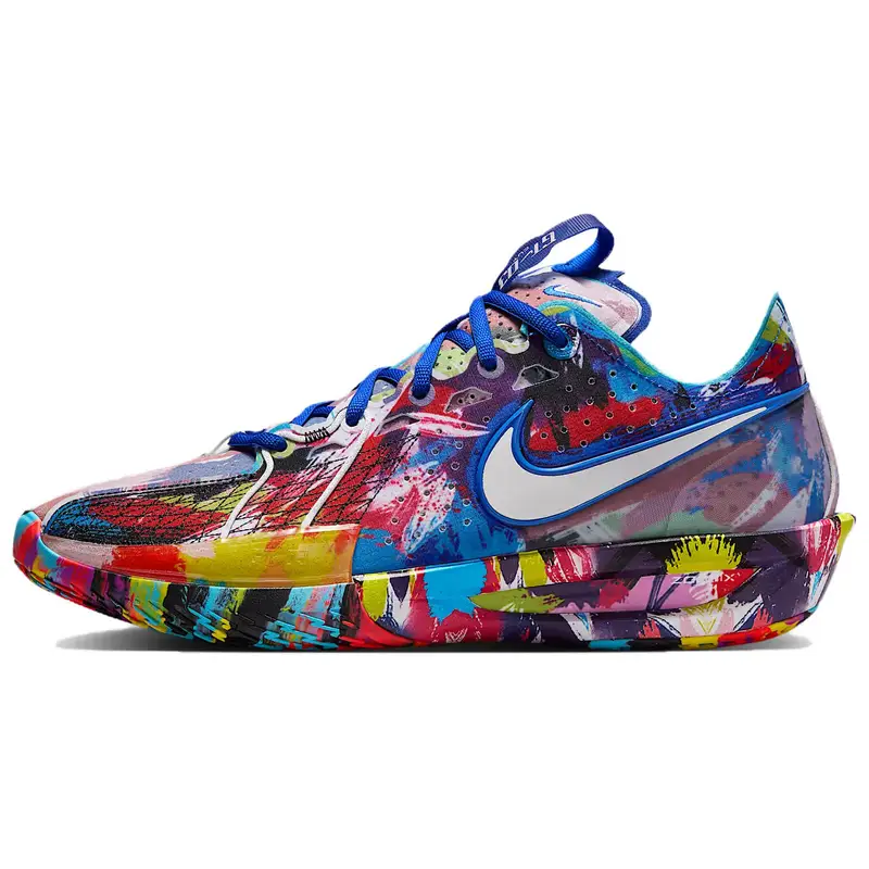 Jewell Loyd x Air Zoom GT Cut 3 EP Paint Sneakers Unisex Multicolor Bianco Blu Baltico IF2522-100 44