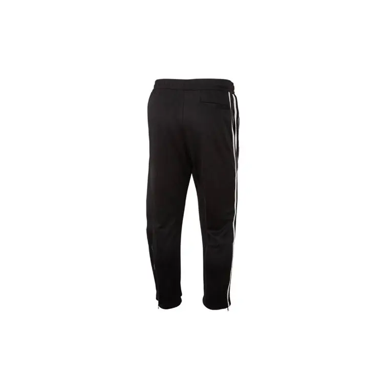 Joggers in maglia con zip alla caviglia e striscia laterale Nike Uomo Pantaloni Nero AR2247-010 XL miniatura 3