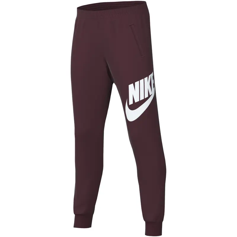 Joggers per bambini Nike Club Fleece Rouge