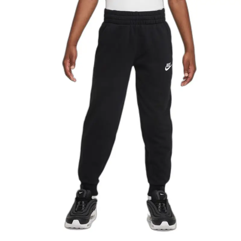 Joggers per bambini Nike Club FT LBR Noir