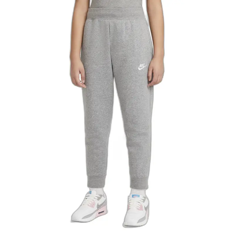 Jogging pile bambina Nike Sportswear Club Gris