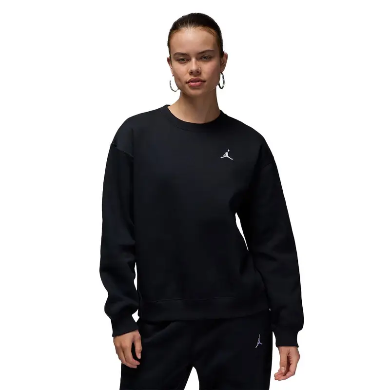 Jordan Brooklyn Fleece Nero Donna M