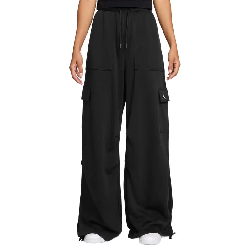 Jordan Brooklyn Panta Cargo Nero Donna L