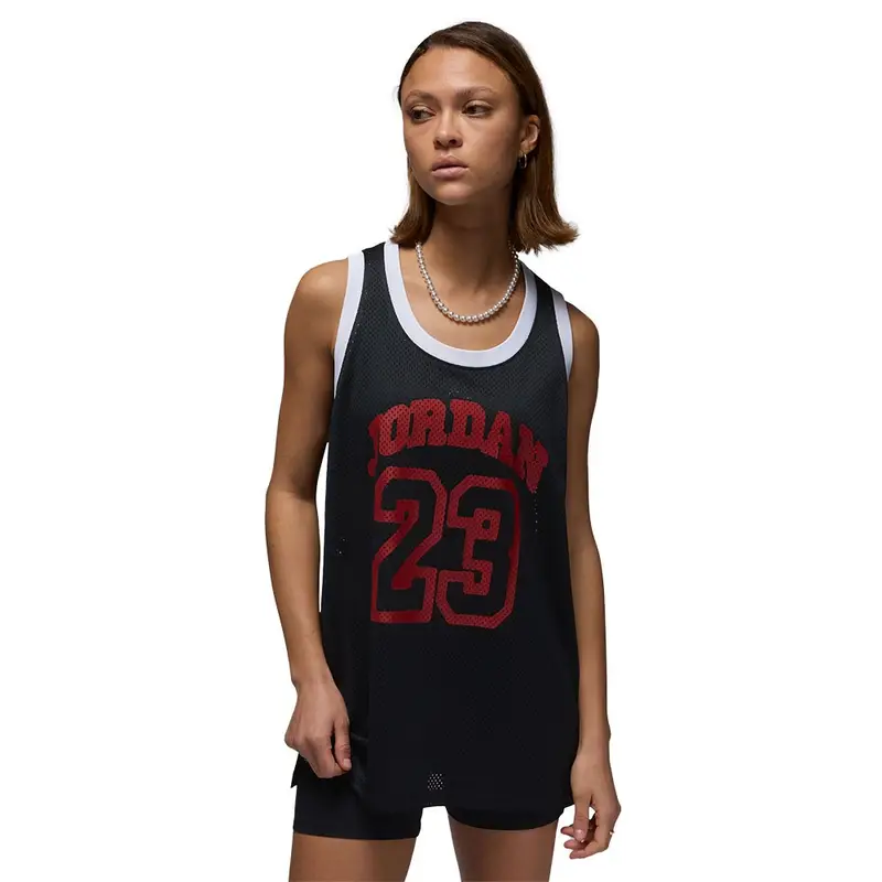 Jordan Canotta Mesh Nero Donna XS