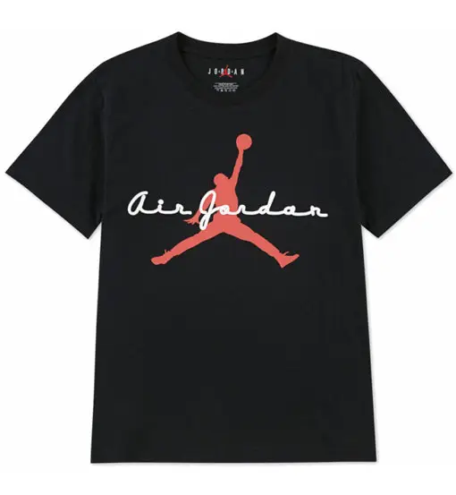 Flight Essentials Script Jr - T-shirt - ragazzo Black