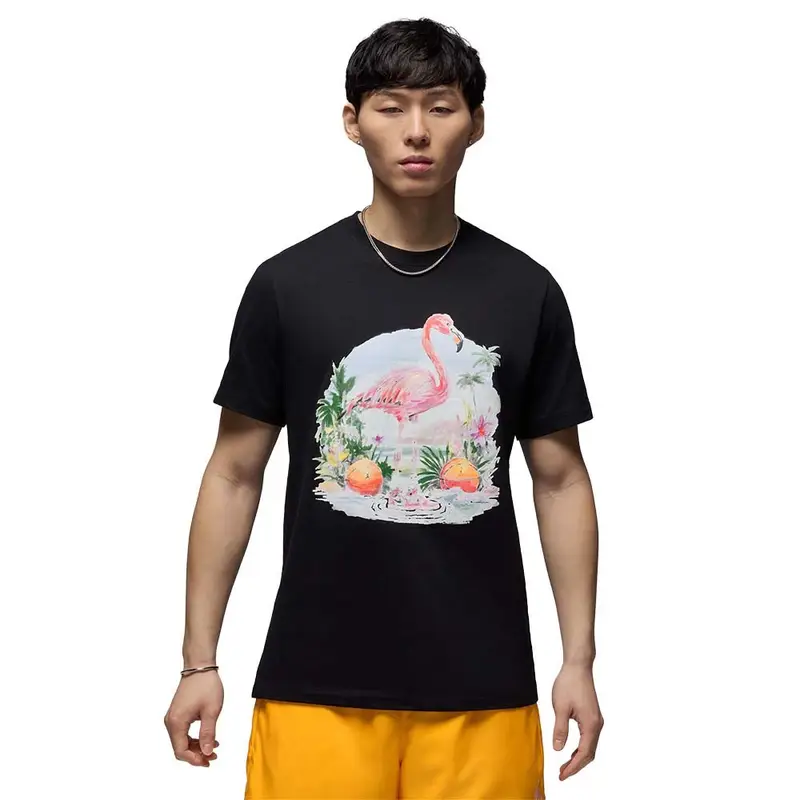 Jordan Flight Essentials T-Shirt Fantasia Nero Uomo S
